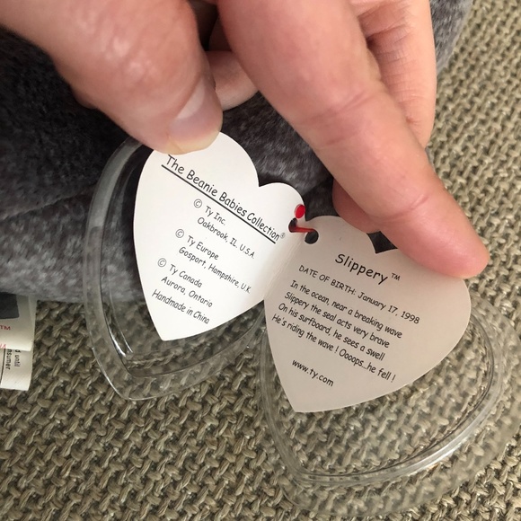 Ty Beanie Baby - Slippery - 1998 - Picture 4 of 6